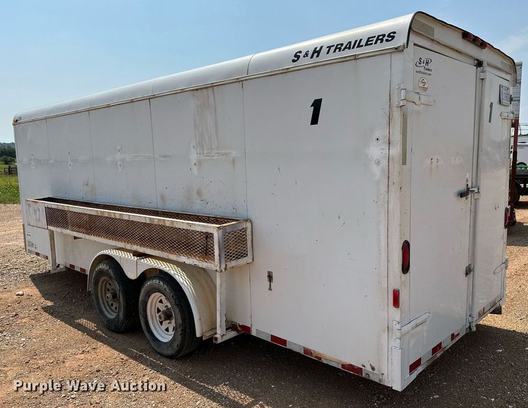 image for item OG9077 2010 S&H VB68  enclosed cargo trailer