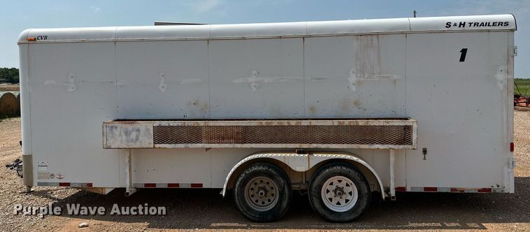 image for item OG9077 2010 S&H VB68  enclosed cargo trailer