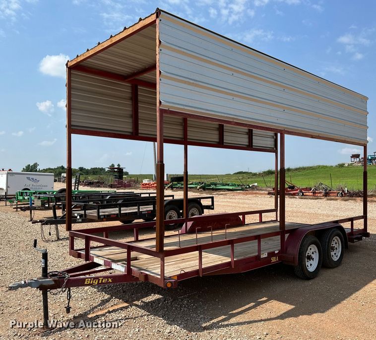 image for item OG9078 2012 Big Tex 50LA  utility trailer