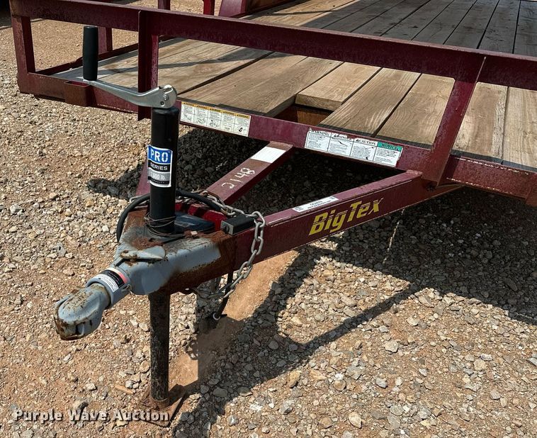 image for item OG9078 2012 Big Tex 50LA  utility trailer