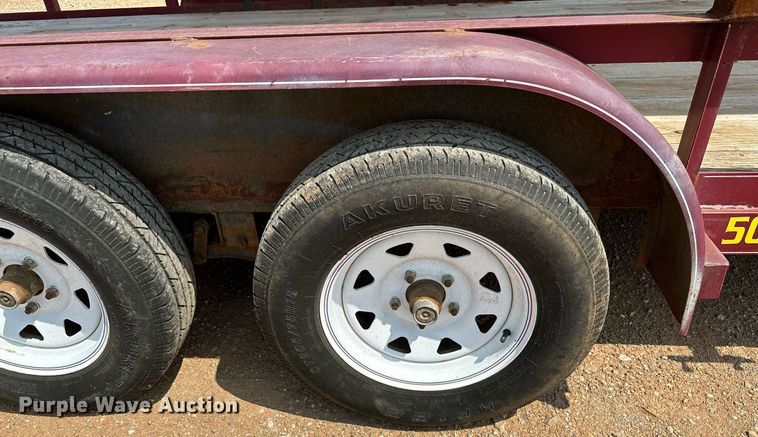 image for item OG9078 2012 Big Tex 50LA  utility trailer