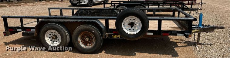 image for item OG9080 2013 Big Tex 12PI-16BK  utility trailer