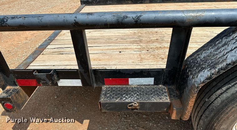 image for item OG9080 2013 Big Tex 12PI-16BK  utility trailer