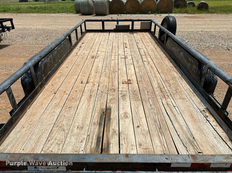 image for item OG9080 2013 Big Tex 12PI-16BK  utility trailer