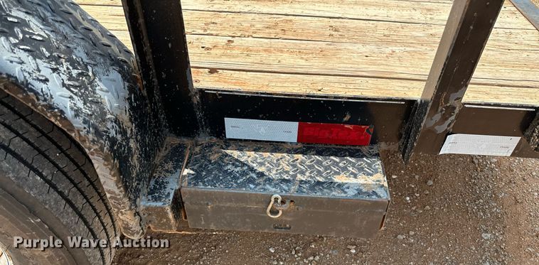 image for item OG9080 2013 Big Tex 12PI-16BK  utility trailer