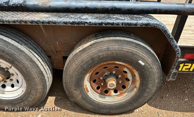 image for item OG9080 2013 Big Tex 12PI-16BK  utility trailer