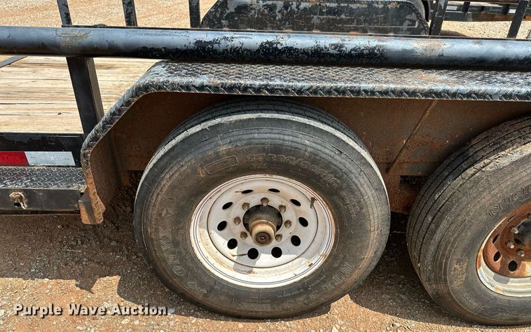 image for item OG9080 2013 Big Tex 12PI-16BK  utility trailer