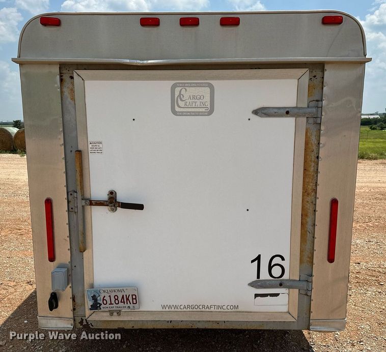 image for item OG9083 2009 Cargo Craft of Texas  enclosed cargo trailer