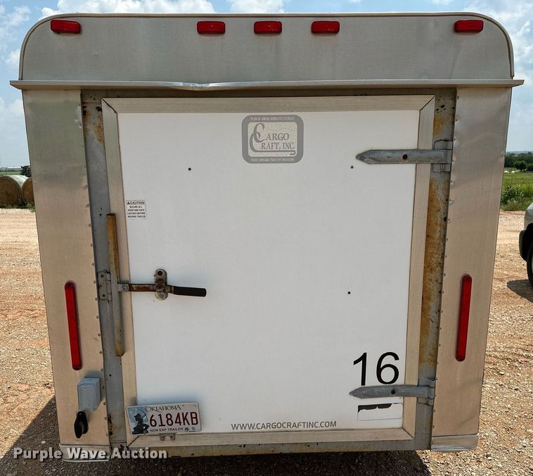 image for item OG9083 2009 Cargo Craft of Texas  enclosed cargo trailer