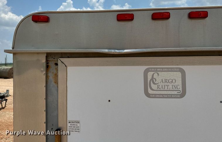image for item OG9083 2009 Cargo Craft of Texas  enclosed cargo trailer