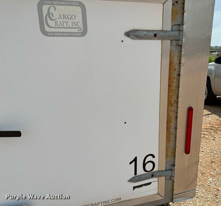 image for item OG9083 2009 Cargo Craft of Texas  enclosed cargo trailer