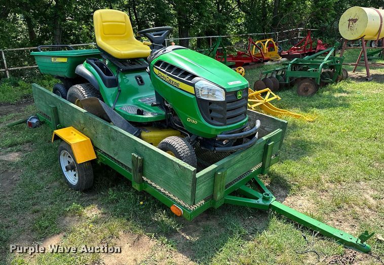 image for item OG9099 2013 John Deere D130  lawn mower