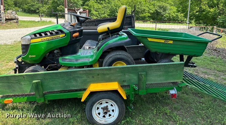 image for item OG9099 2013 John Deere D130  lawn mower