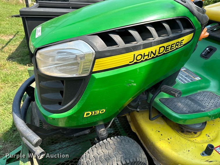 image for item OG9099 2013 John Deere D130  lawn mower