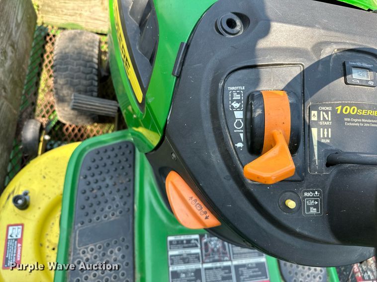 image for item OG9099 2013 John Deere D130  lawn mower