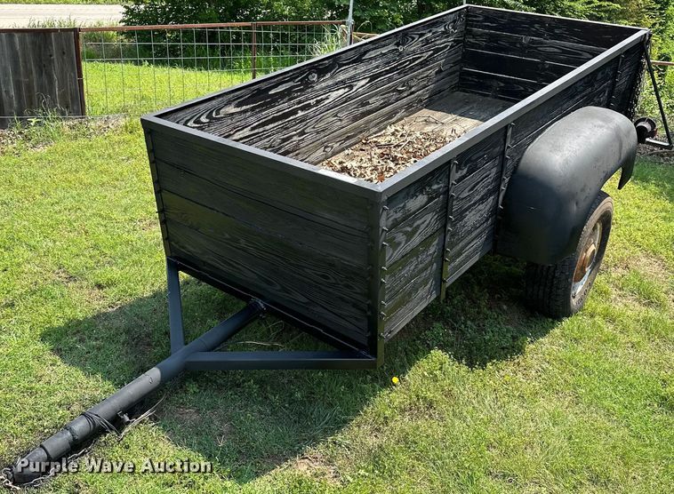 image for item OG9101 Shop built  utility trailer