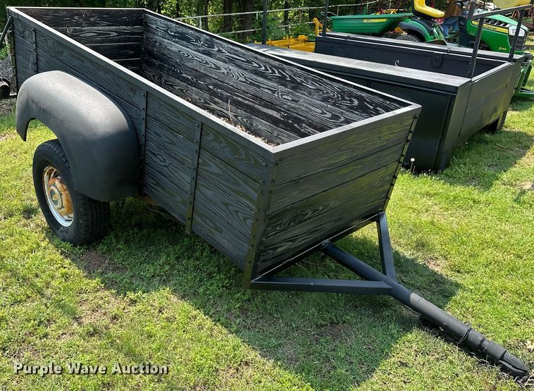 image for item OG9101 Shop built  utility trailer
