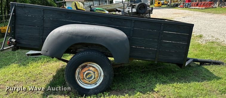 image for item OG9101 Shop built  utility trailer