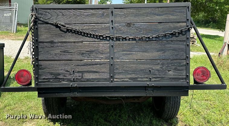 image for item OG9101 Shop built  utility trailer