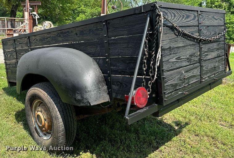 image for item OG9101 Shop built  utility trailer