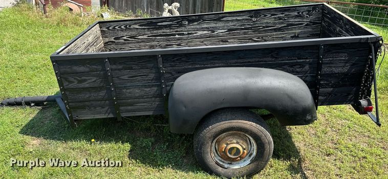 image for item OG9101 Shop built  utility trailer