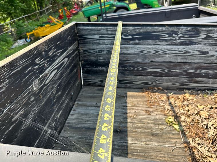 image for item OG9101 Shop built  utility trailer