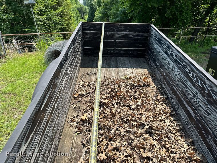 image for item OG9101 Shop built  utility trailer