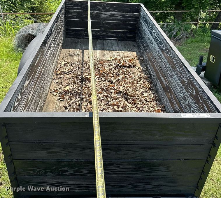 image for item OG9101 Shop built  utility trailer
