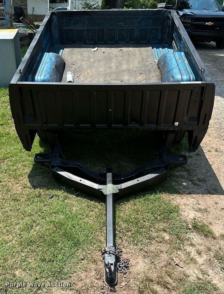 image for item OG9102 Shop built  pickup truck bed trailer
