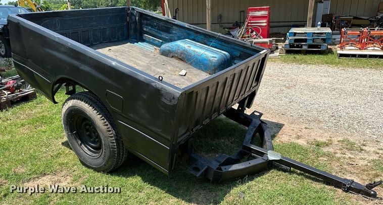 image for item OG9102 Shop built  pickup truck bed trailer