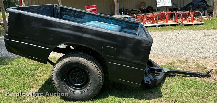 image for item OG9102 Shop built  pickup truck bed trailer