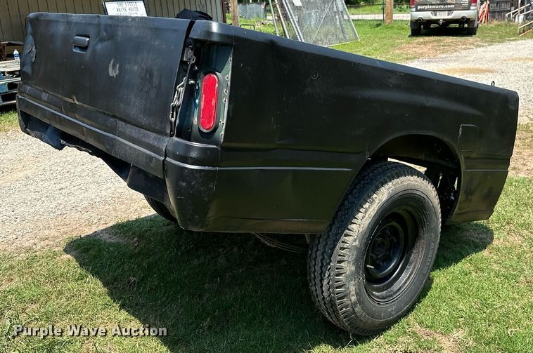image for item OG9102 Shop built  pickup truck bed trailer