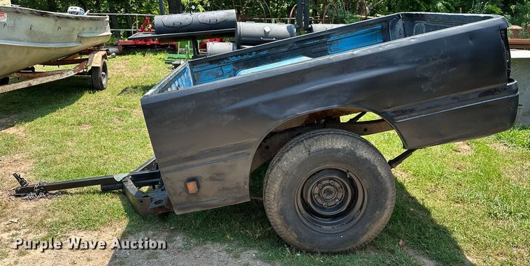 image for item OG9102 Shop built  pickup truck bed trailer