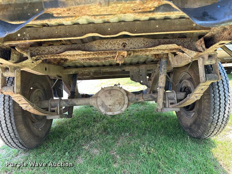 image for item OG9102 Shop built  pickup truck bed trailer