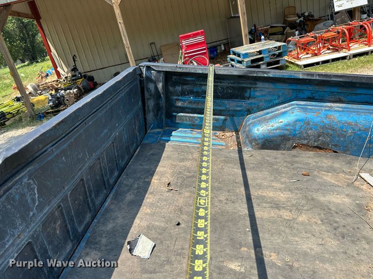 image for item OG9102 Shop built  pickup truck bed trailer