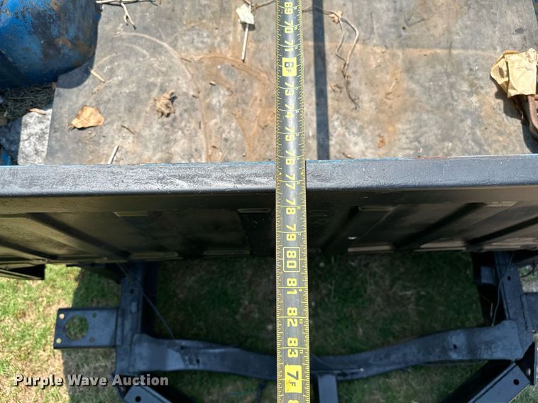 image for item OG9102 Shop built  pickup truck bed trailer