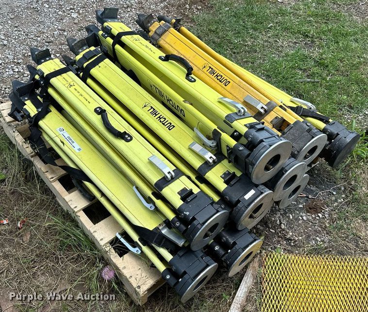 image for item OG9105 Approximately 10 surveying tri-pods