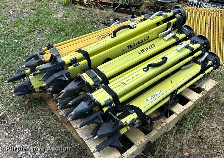 image for item OG9105 Approximately 10 surveying tri-pods