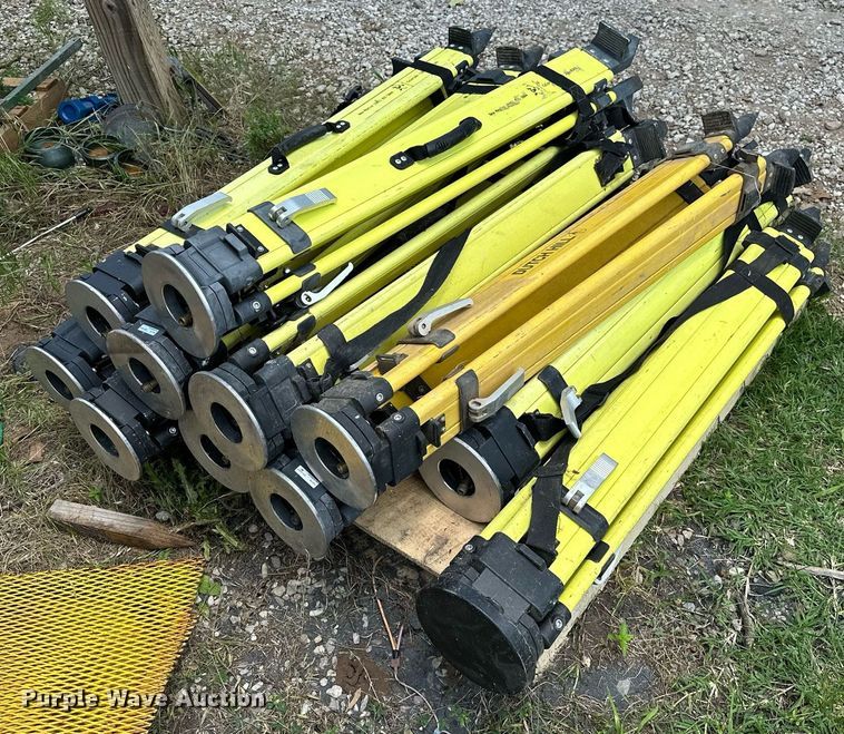 image for item OG9105 Approximately 10 surveying tri-pods