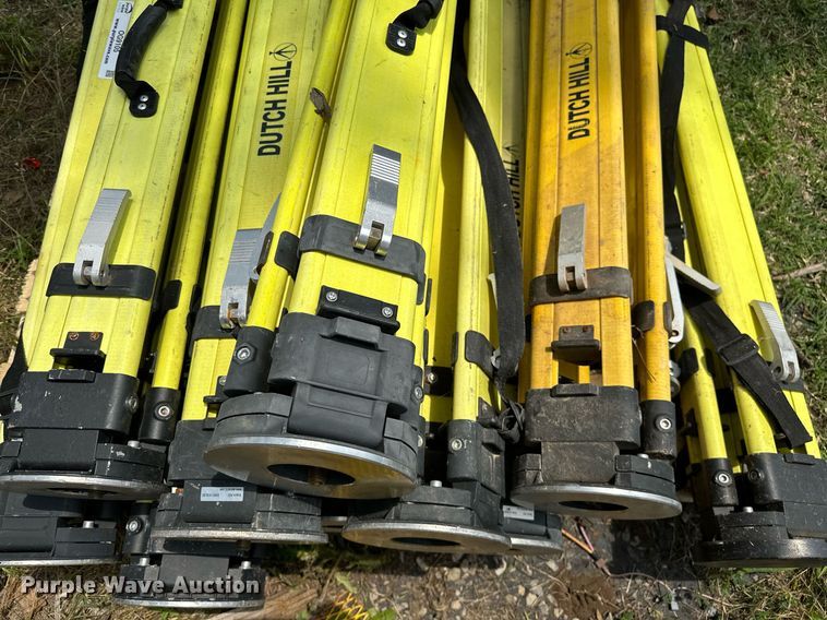 image for item OG9105 Approximately 10 surveying tri-pods