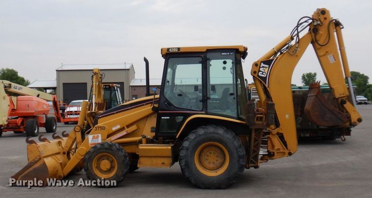 image for item AF9673 2003 Caterpillar 420D  backhoe