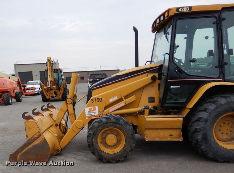 image for item AF9673 2003 Caterpillar 420D  backhoe
