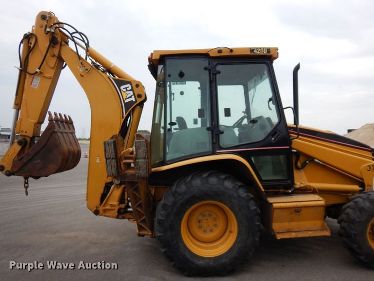 image for item AF9673 2003 Caterpillar 420D  backhoe
