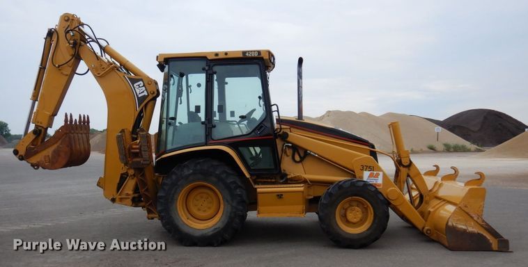 image for item AF9674 2003 Caterpillar 420D  backhoe