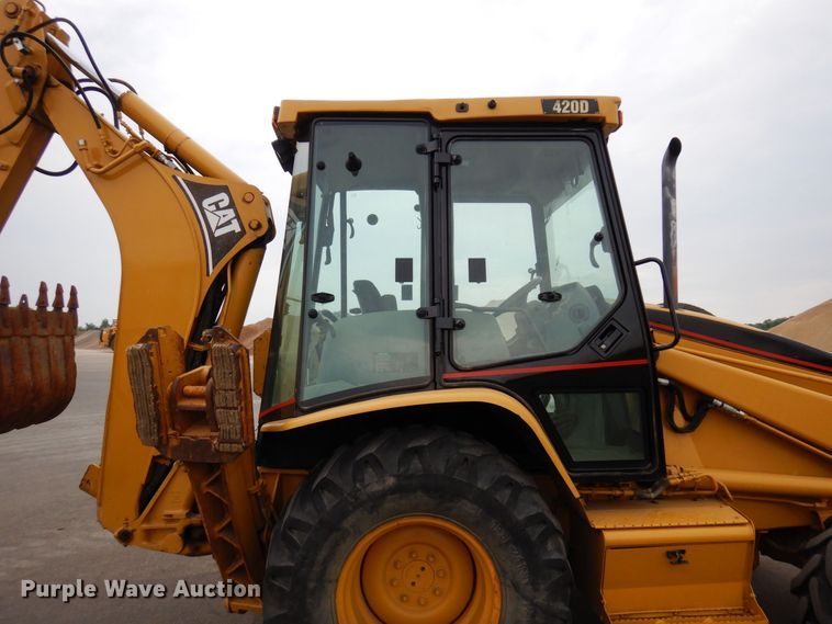 image for item AF9674 2003 Caterpillar 420D  backhoe