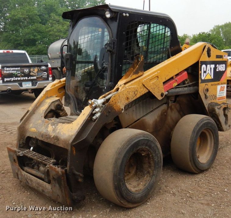 image for item AF9675 2016 Caterpillar 246D  skid steer loader