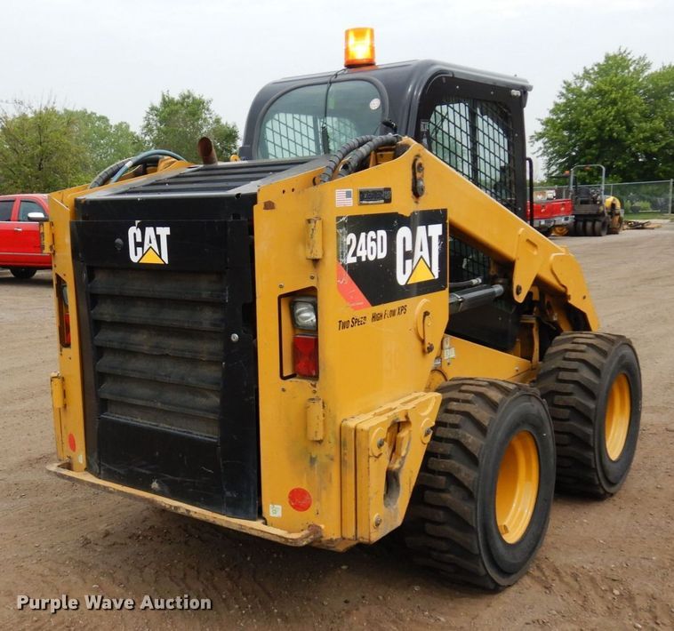 image for item AF9676 2017 Caterpillar 246D  skid steer loader