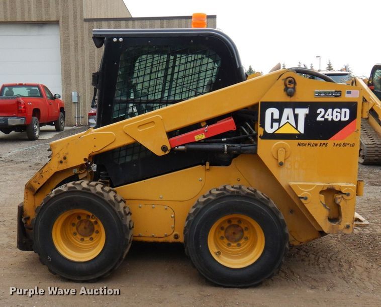 image for item AF9676 2017 Caterpillar 246D  skid steer loader