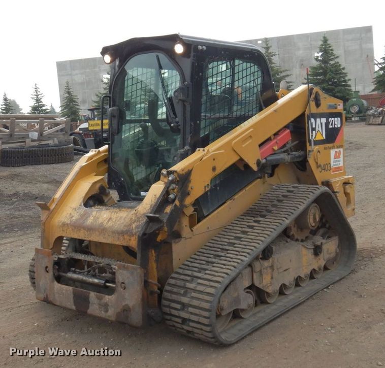 image for item AF9677 2017 Caterpillar 279D  tracked skid steer loader