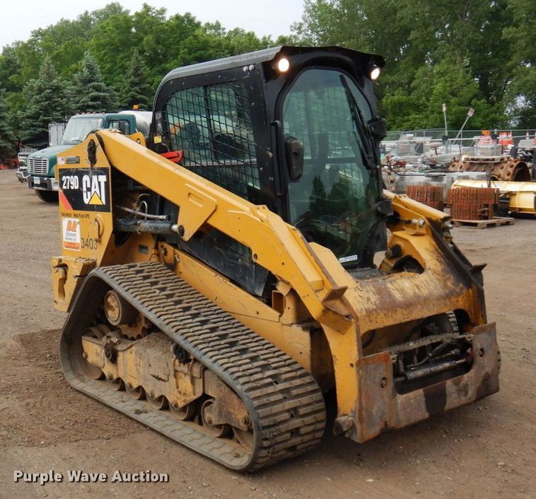 image for item AF9677 2017 Caterpillar 279D  tracked skid steer loader